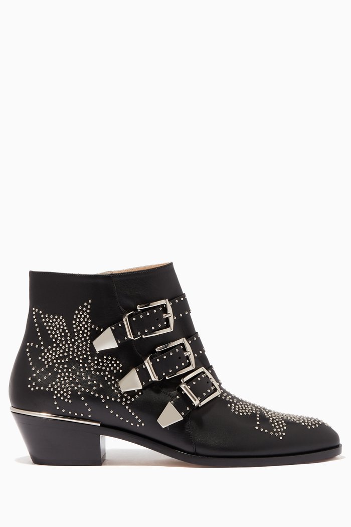 

Classic Susanna Studded Boots, Black
