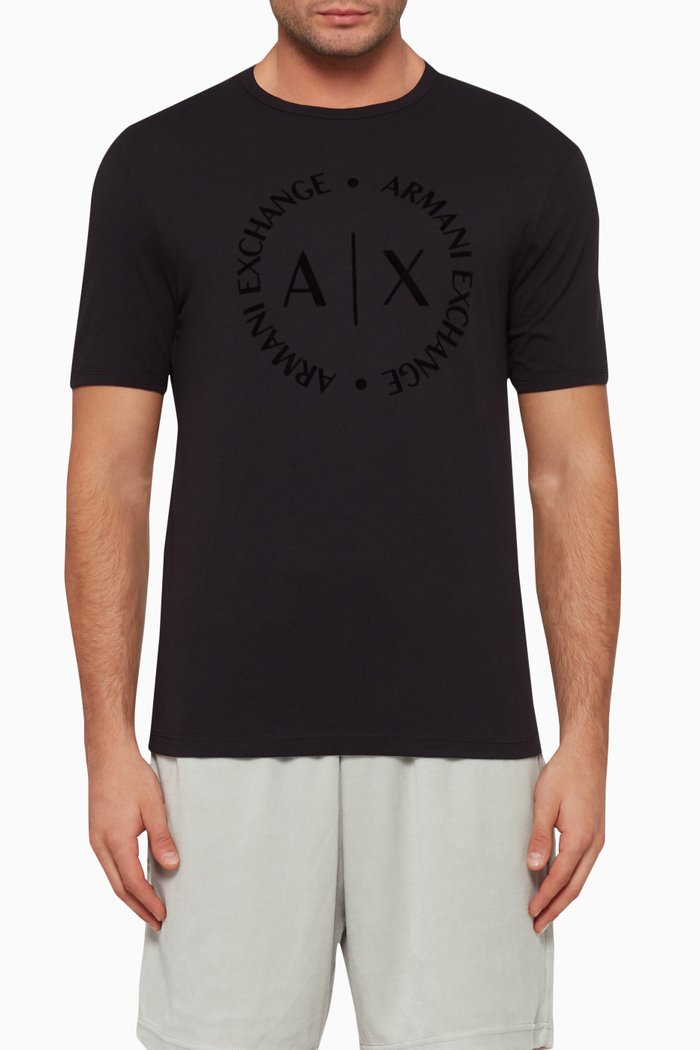 

Circle Logo T-Shirt, Black