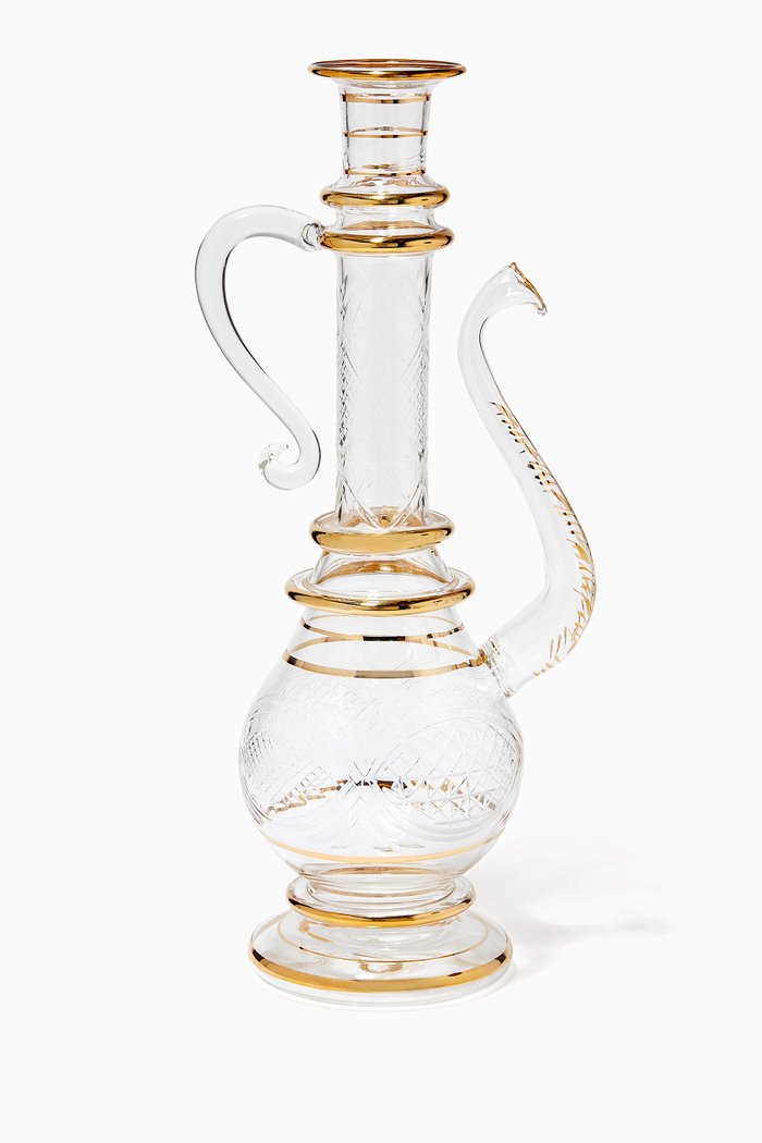 

Silver Small Glass Jug, Multicolour