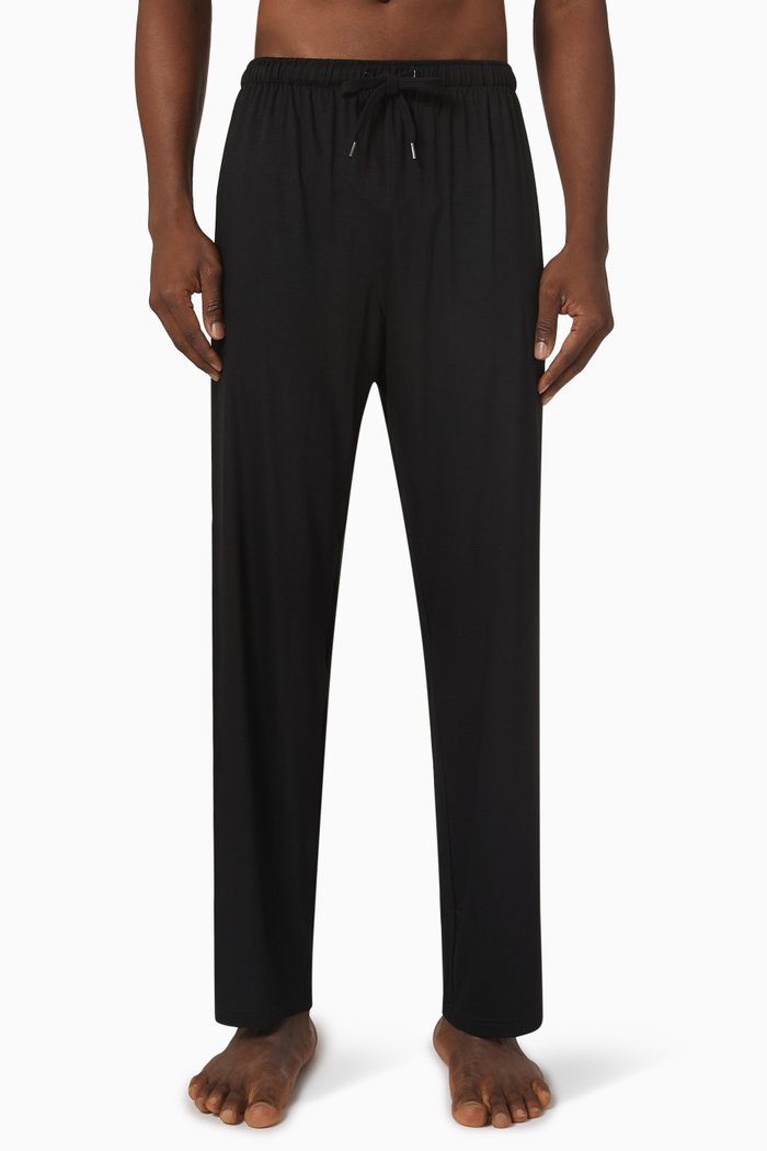 

Basel Lounge Pants in Stretch Micro Modal, Black