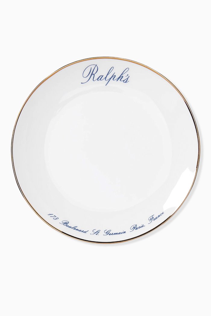 

Ralph's Paris Canape Plates, Set of 4, White
