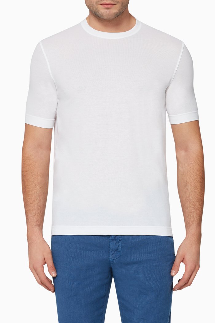 

Classic Cotton T-Shirt, White