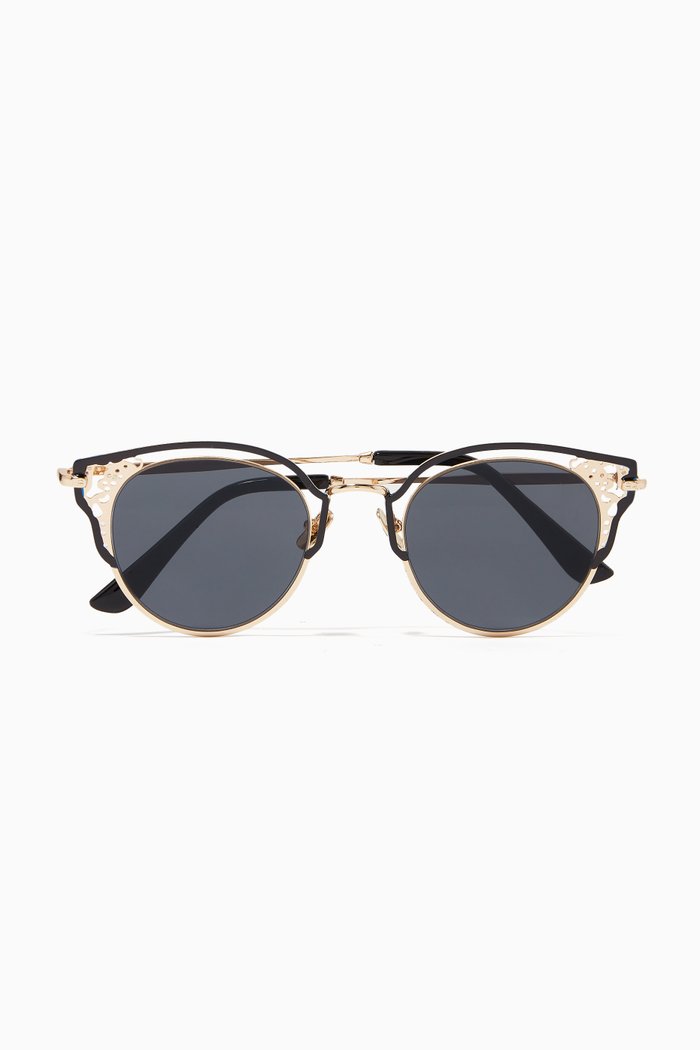 

Cat-Eye Sunglasses, Neutral