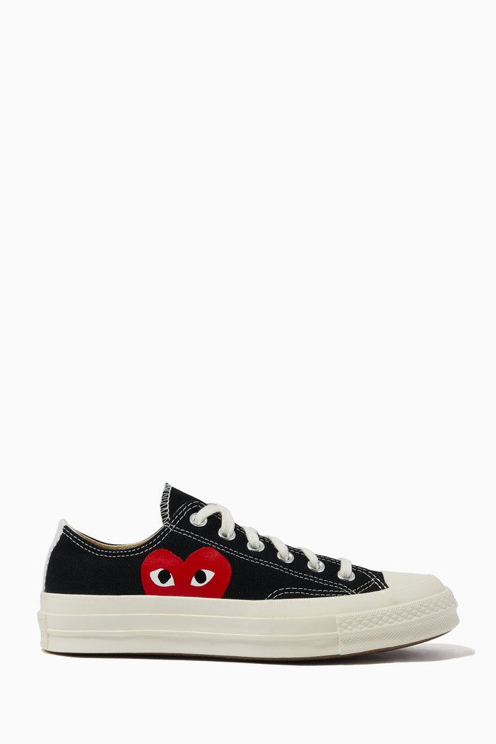 

x Converse Chuck 70 Low Top Sneakers in Canvas, Black