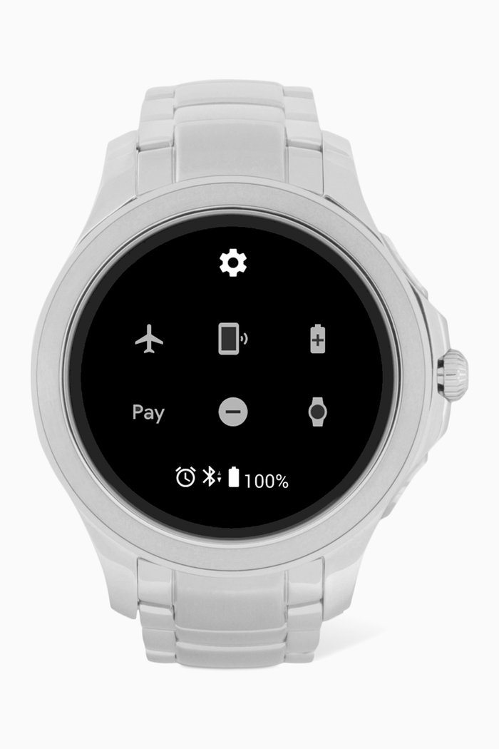 

Alberto Stainless Steel Smart Watch, Multicolour