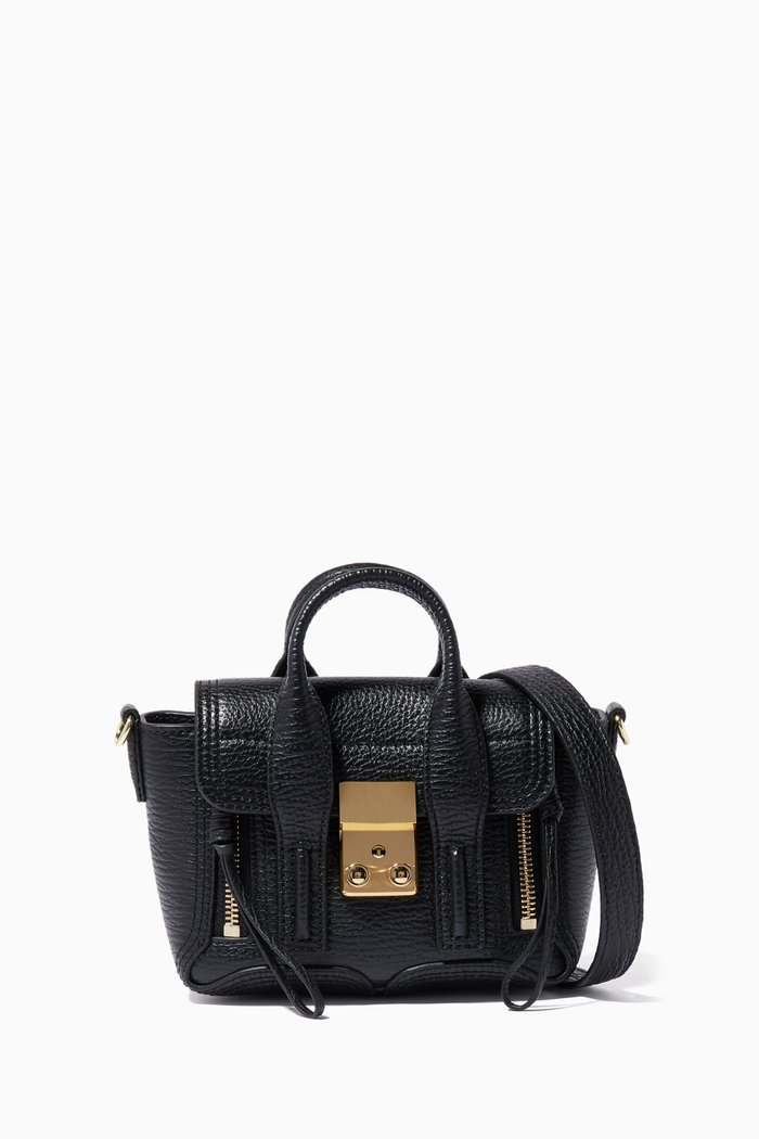 Black Nano Pashli Satchel