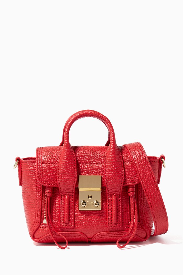 Red Nano Pashli Satchel