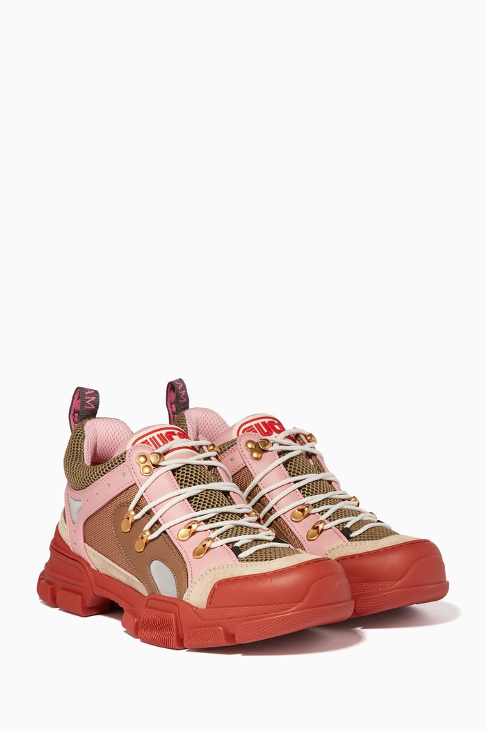 

Pink Flashtrek Low-Top Sneakers