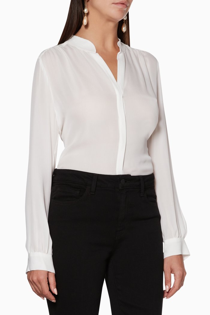 

White Bianca Blouse