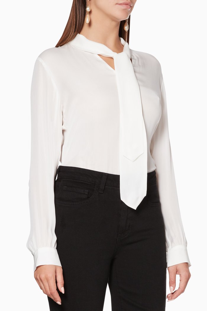 

White Giselle Blouse