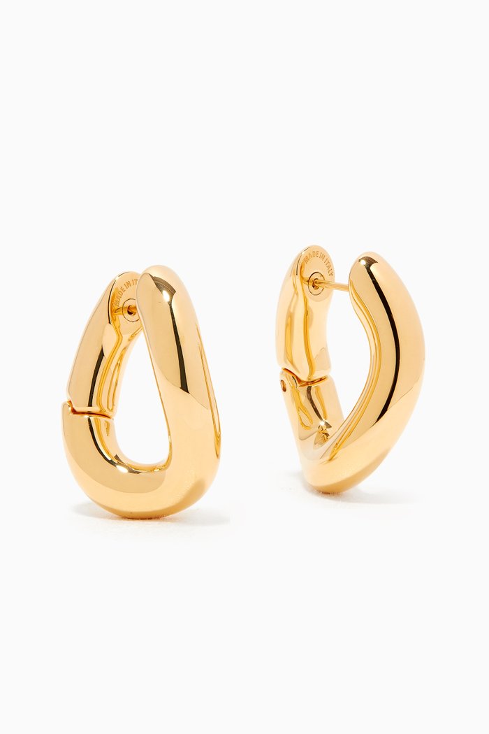 

Loop XS Earrings in Shiny Brass, Gold