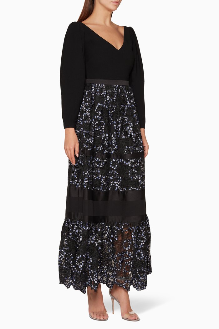 

Black Black Forest Maxi Dress