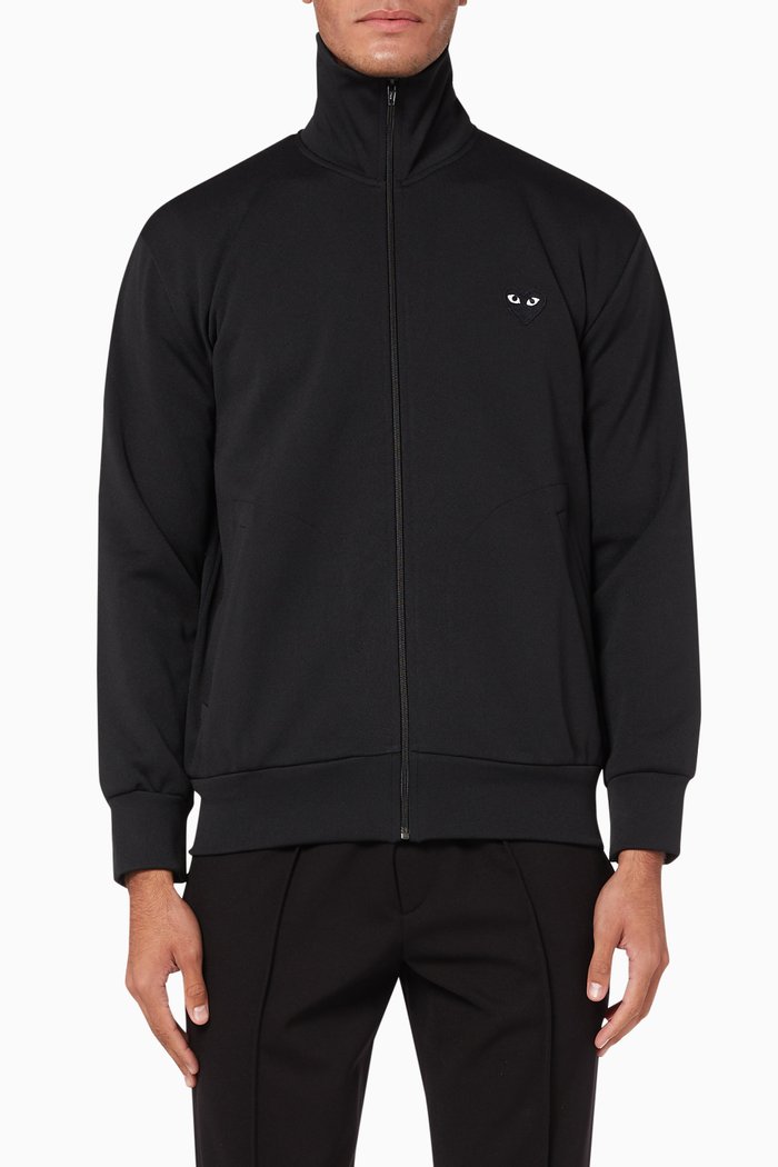 

Logo Print Jersey Sweatshirt, Black