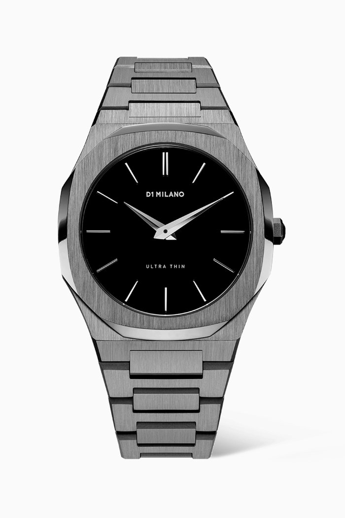 

Ultra Thin 40mm Quartz Watch, Grey