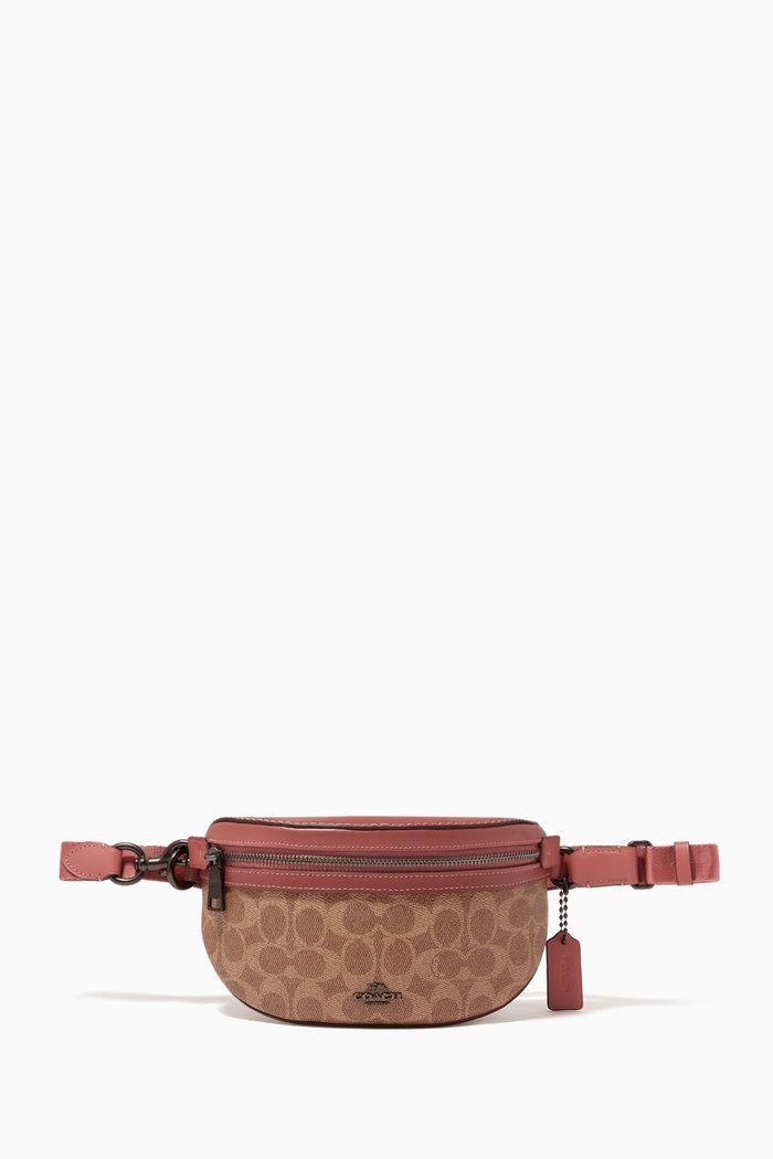 

Belt Bag in Signature Canvas, Brown