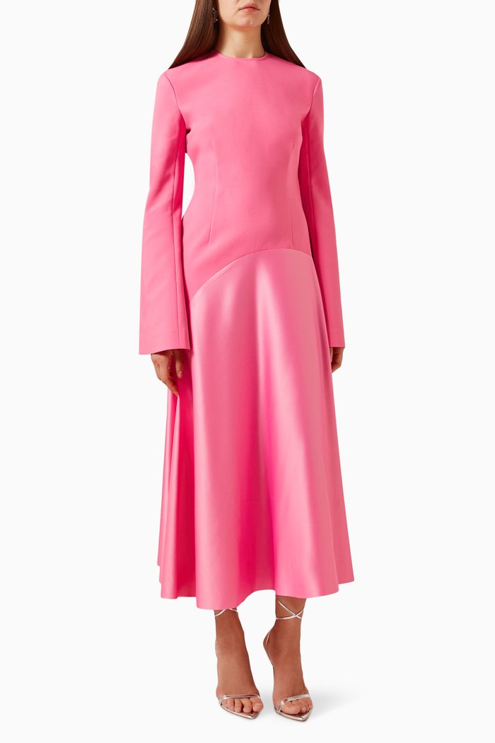 

Gaia Midi Dress, Pink