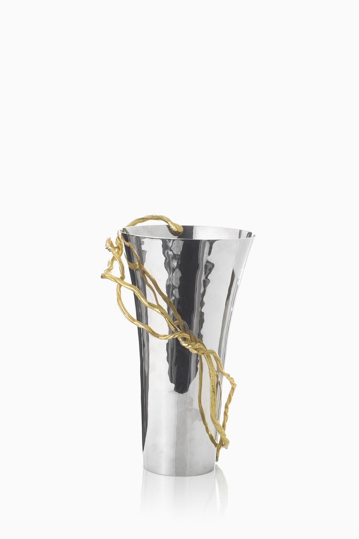

Silver Wisteria Gold Large Vase, Multicolour