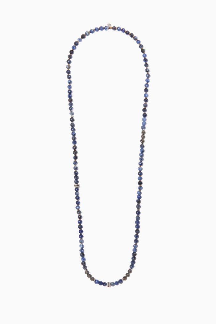 

Blue Sodalite Formentera Necklace