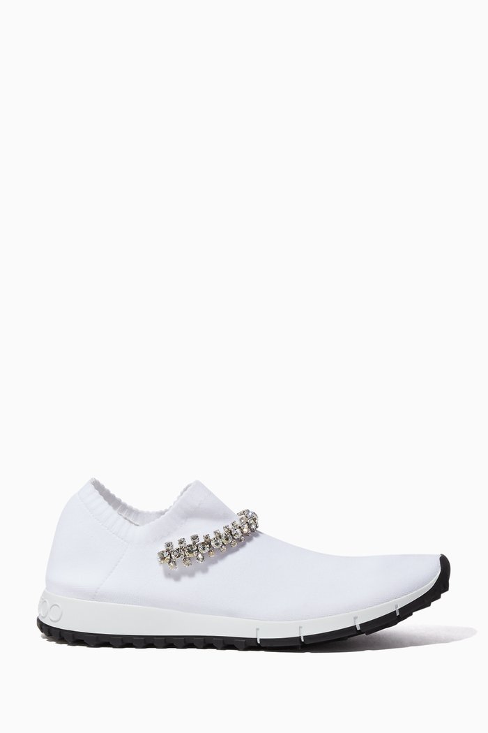 

White Verona Knit Sneakers