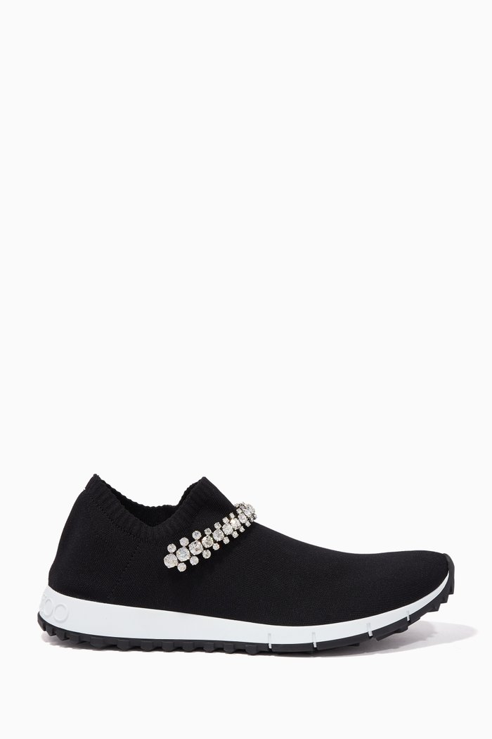

Black Verona Knit Sneakers