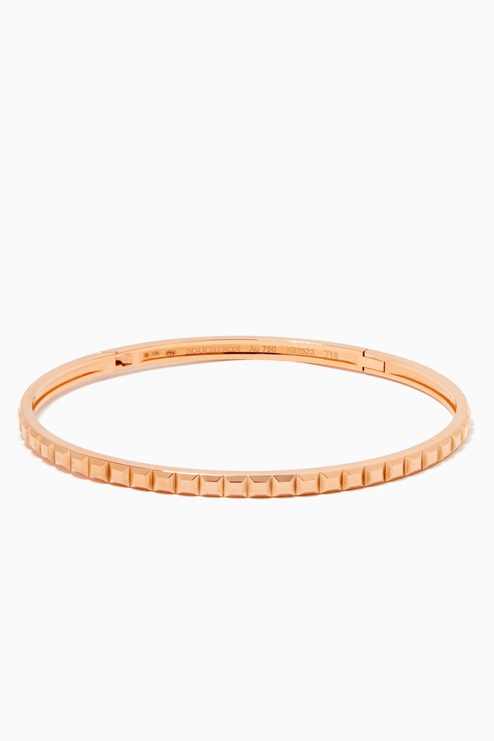 

Quatre Clou de Paris Small Model Bangle in 18kt Rose Gold