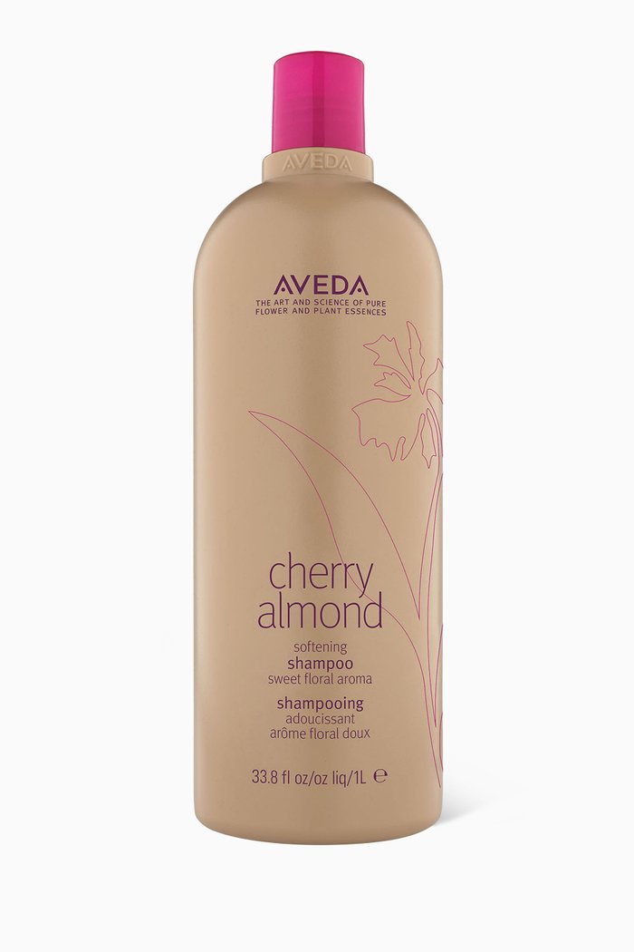 Cherry Almond Softening Shampoo, 1000ml, Colourless