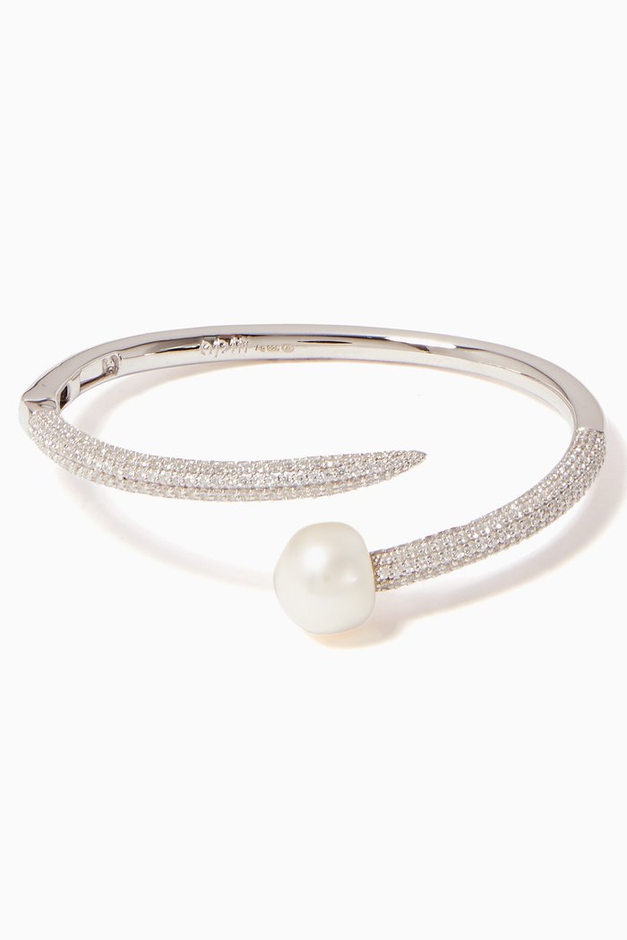 

Silver Embellished Cuff
