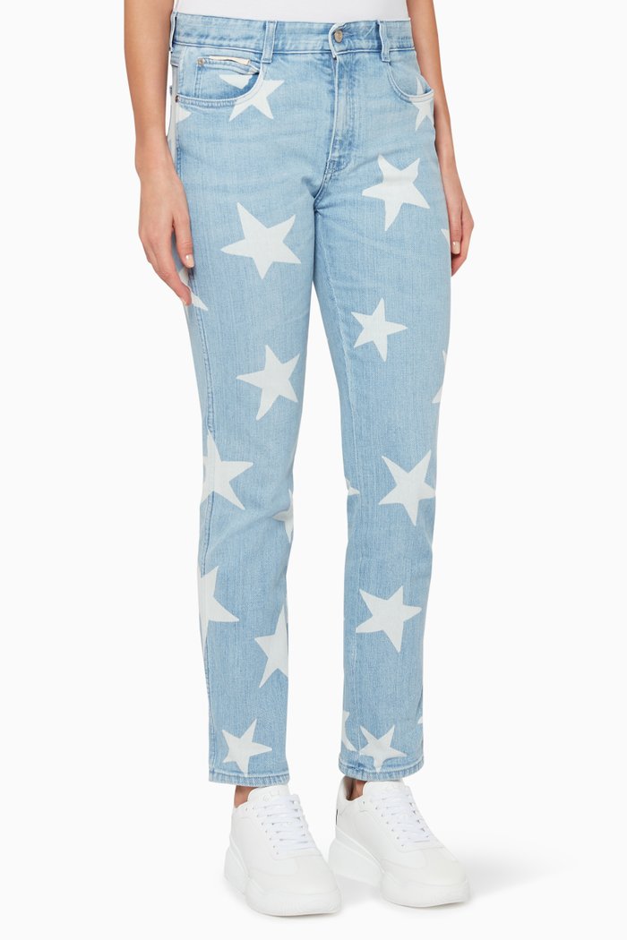 

Star Skinny Boyfriend Jeans, Blue