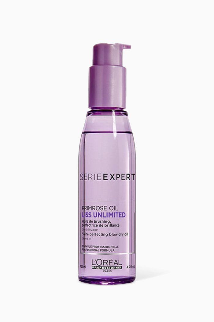 

Serie Expert Liss Unlimited Anti Frizz Blow Dry Oil, 125ml, Multicolour
