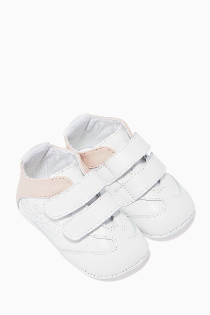 

Nappa Leather Sneakers, Neutral