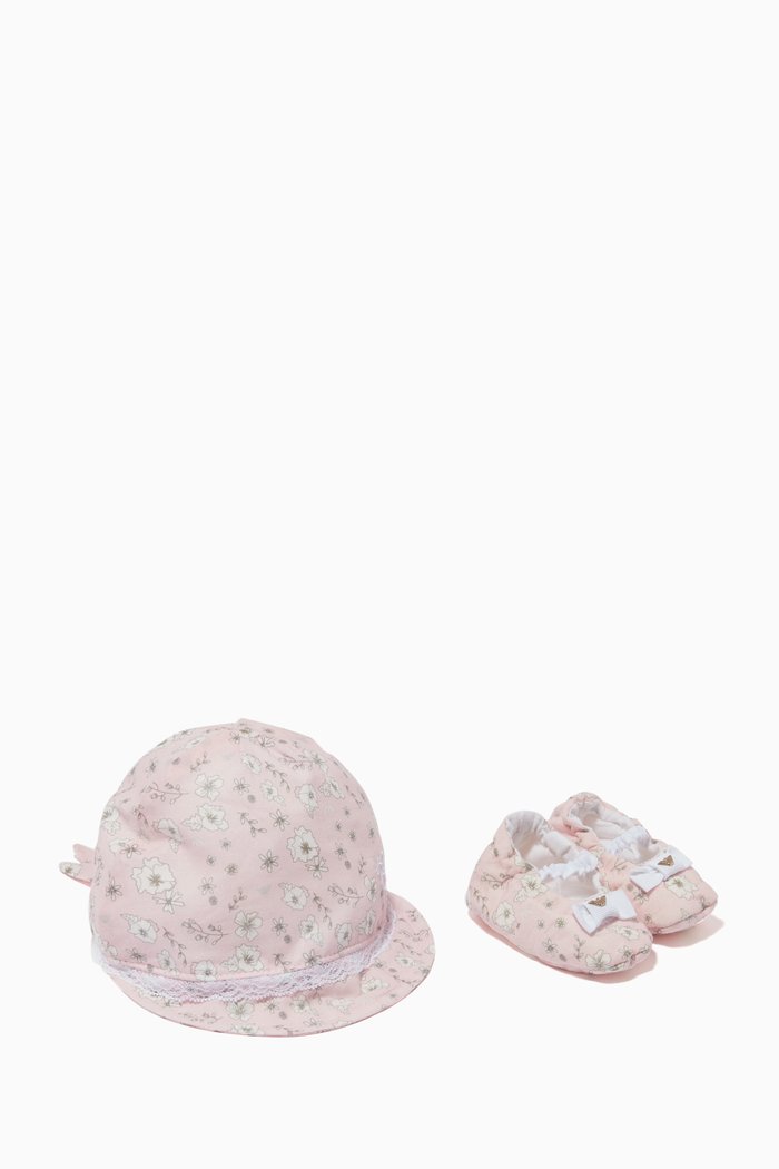 

Floral Gift Set, Set of 2, Pink