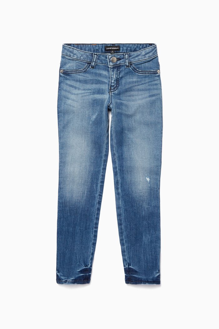 

Blue Medium Wash Classic Jeans