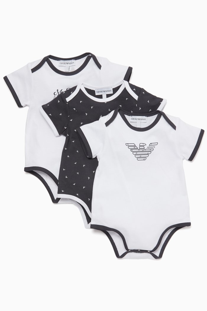 

3-Piece Printed Bodysuit Set ﻿, Blue