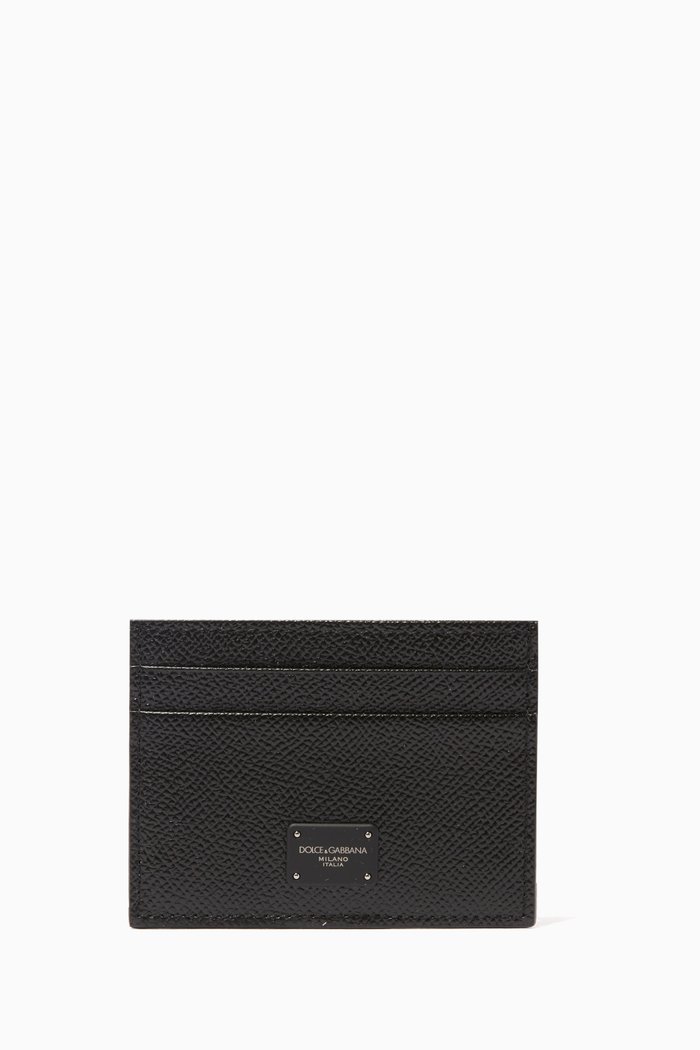 

Black Dauphine Card Holder