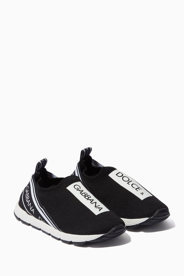 

Sorrento Slip-on Sneakers in Polyester, Black