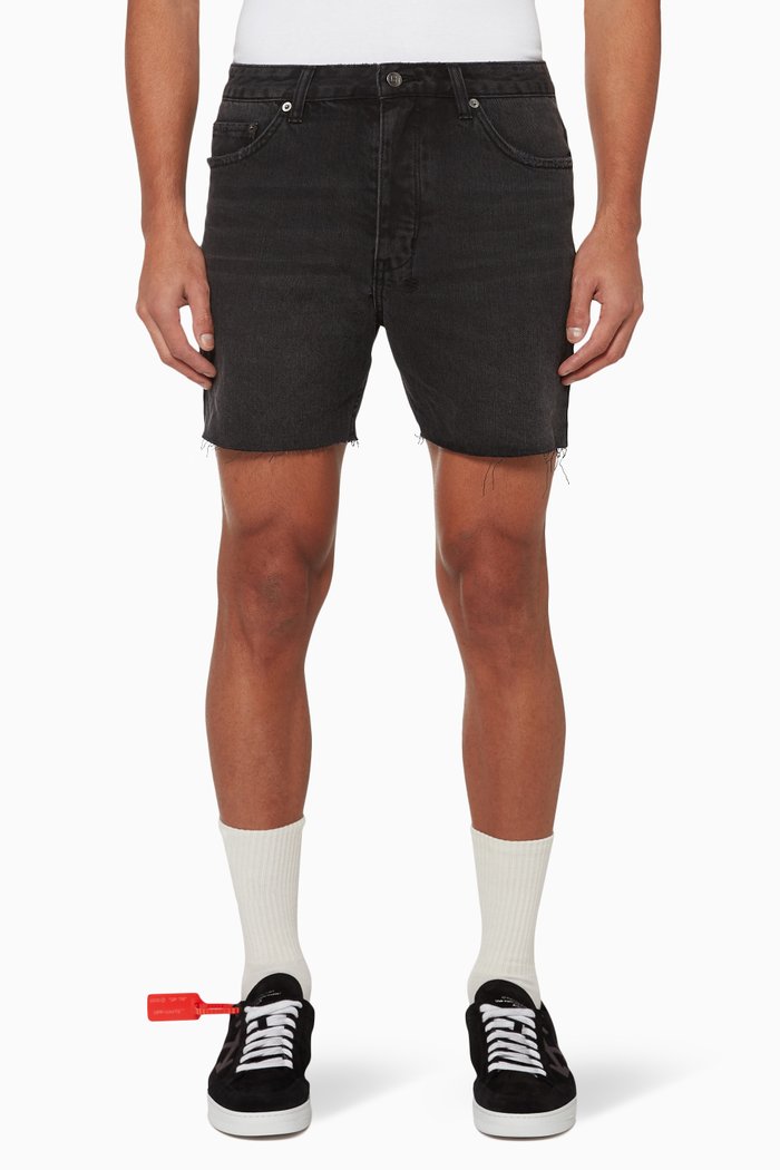 

Black Dagger Dan Denim Shorts