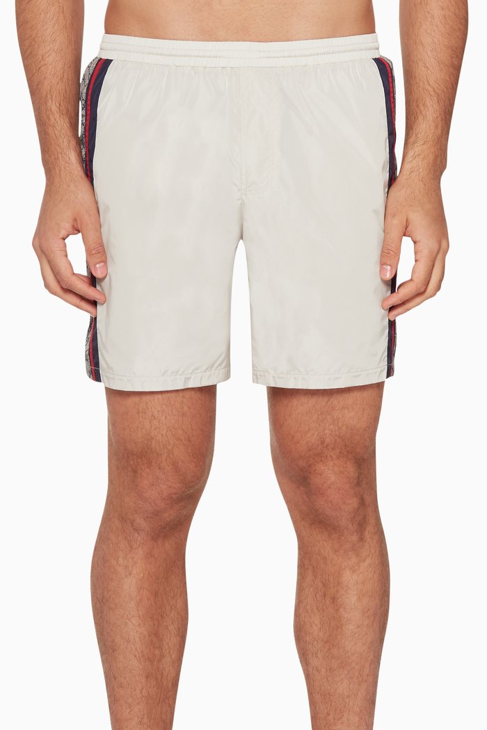 

Off-White Swim Shorts, Neutral