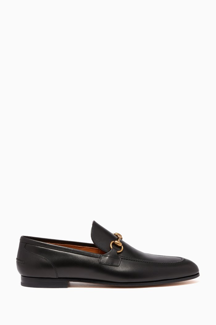

Jordaan Leather Loafers, Black