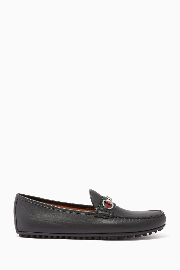 

Black Kanye Horsebit Driving Shoes