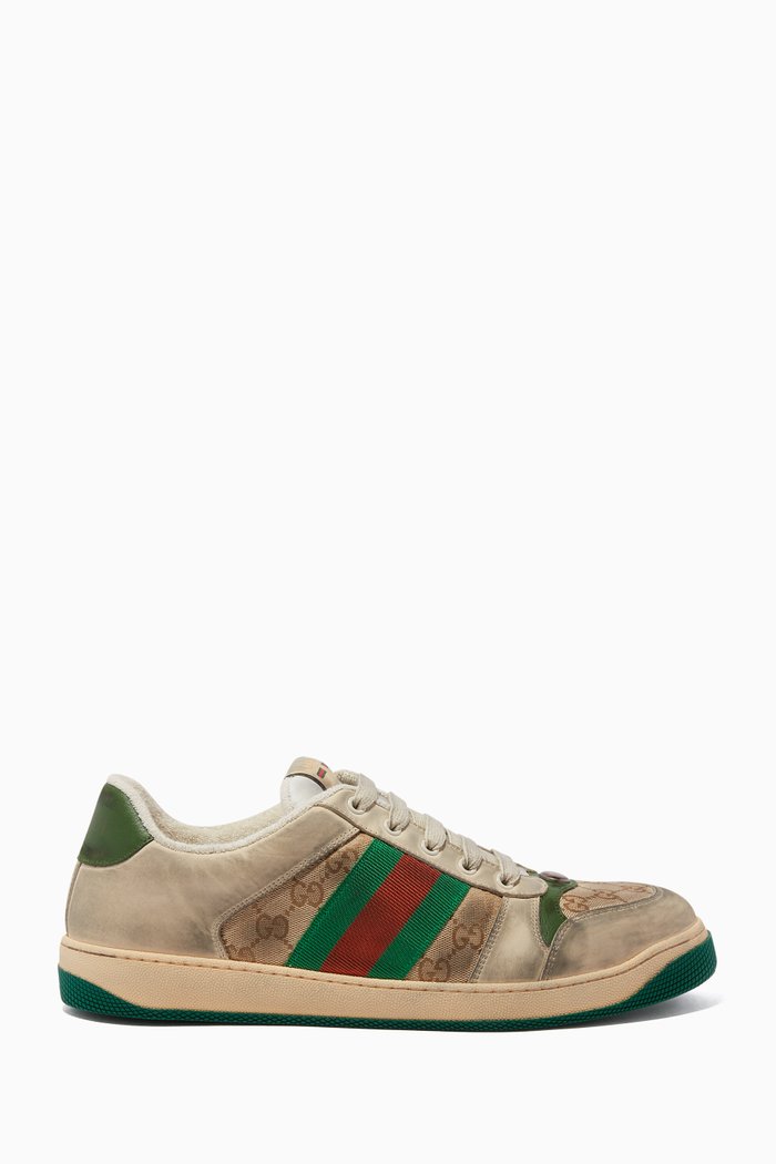 

Screener Sneakers in GG Canvas, Neutral