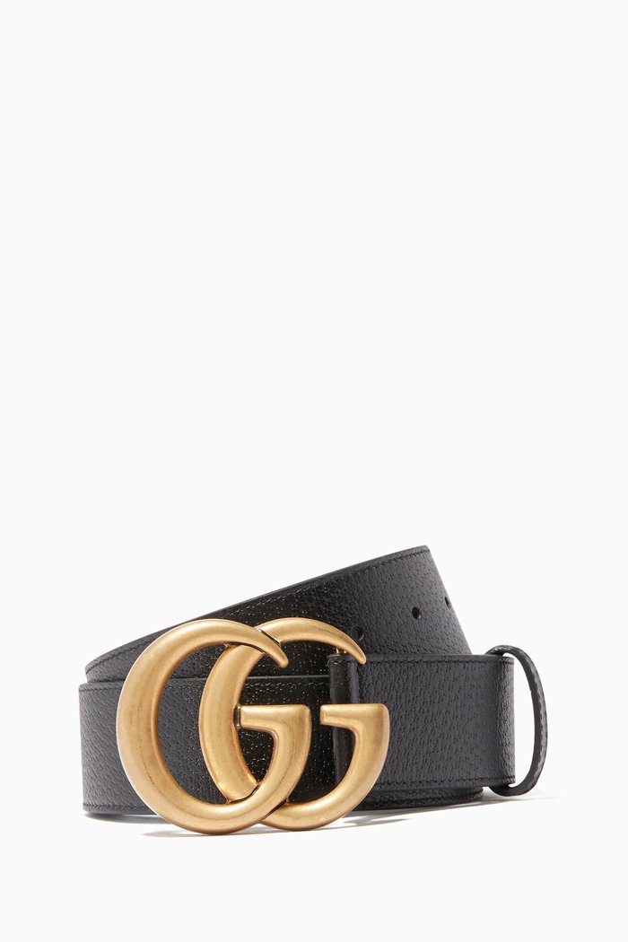 

Black Full-Grain Leather Belt