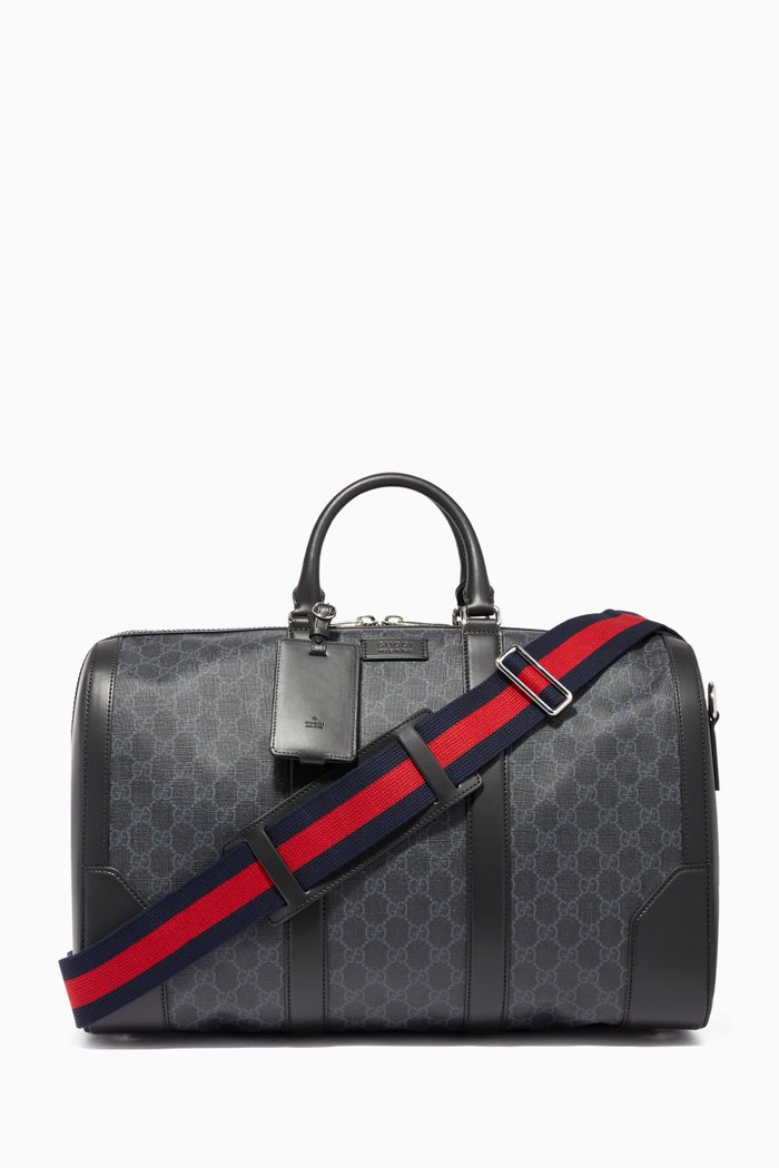 

Black & Grey GG Duffle Bag