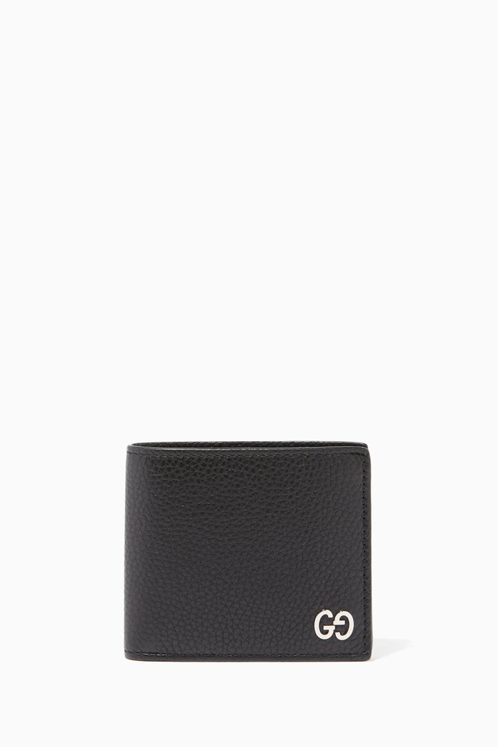

Black Cellarius Leather Wallet
