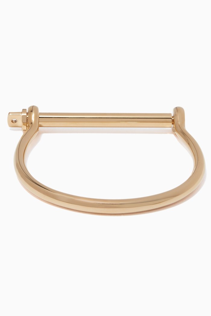 

Gold Screw Cuff Bracelet