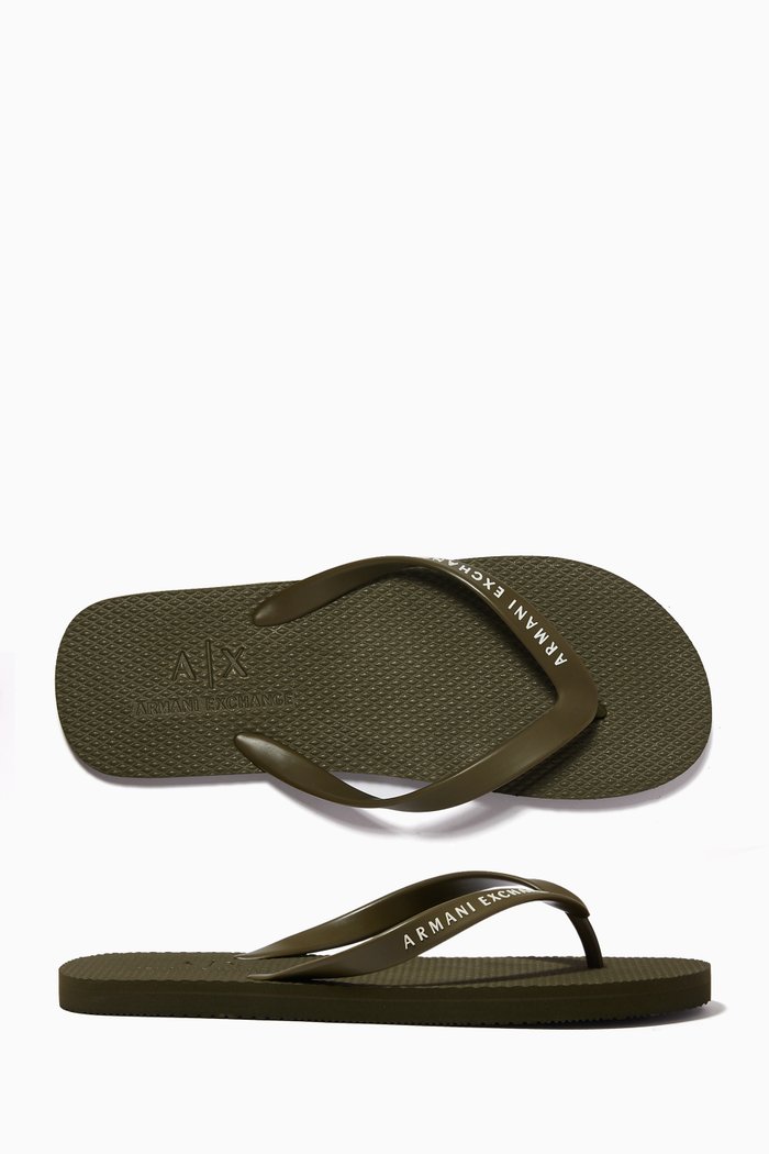 

Striped Sole Flip Flops, Multicolour