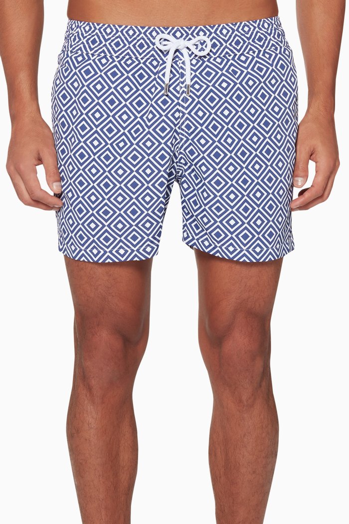 

Navy Angra Sport Swim Shorts, Blue