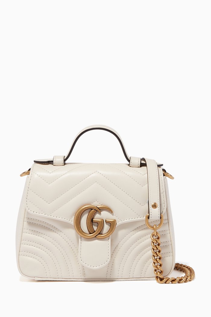 

GG Marmont 2.0 Mini Bag, White