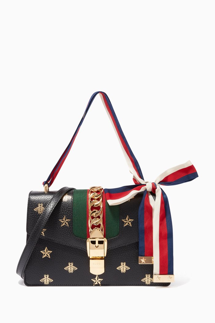 

Black Small Sylvie Bee Star Bag