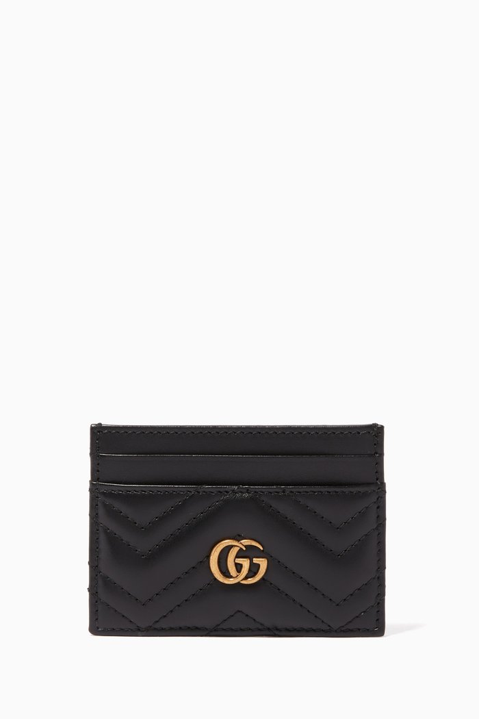 

Black GG Marmont Card Case
