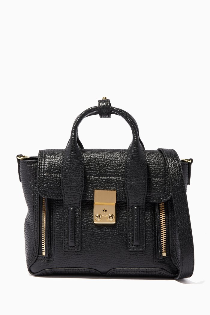 

Black Mini Pashli Satchel